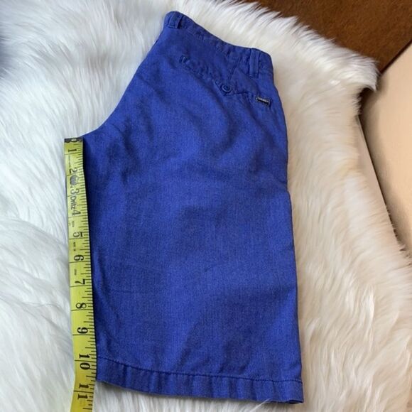 Vans Off the Wall Chino Style Shorts In a Denim Blue Size 28 - Picture 7 of 8